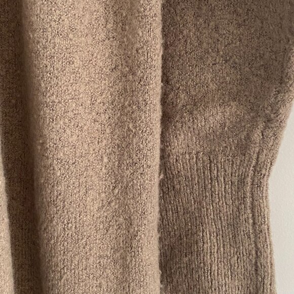 RD Style Taupe Longline Cardigan – Size L – Soft Bouclé Texture – Duster Style - Picture 5 of 9
